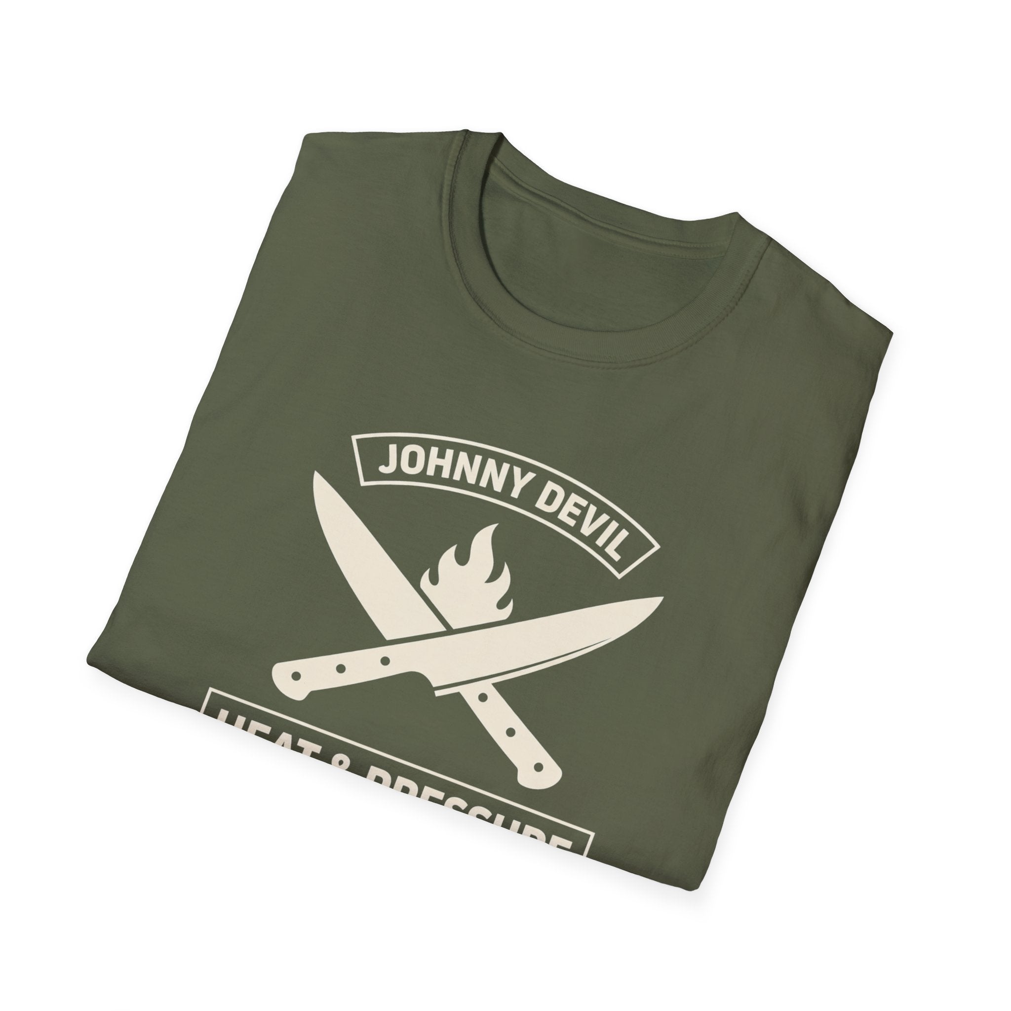 Heat & Pressure - Crossed Knives T-Shirt