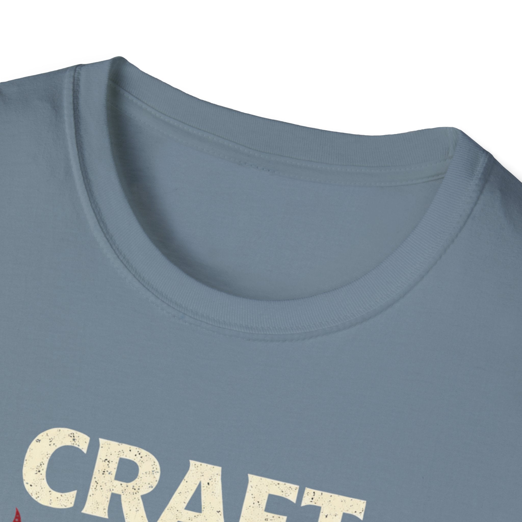 Craft Over Comfort - Bold Text T-Shirt