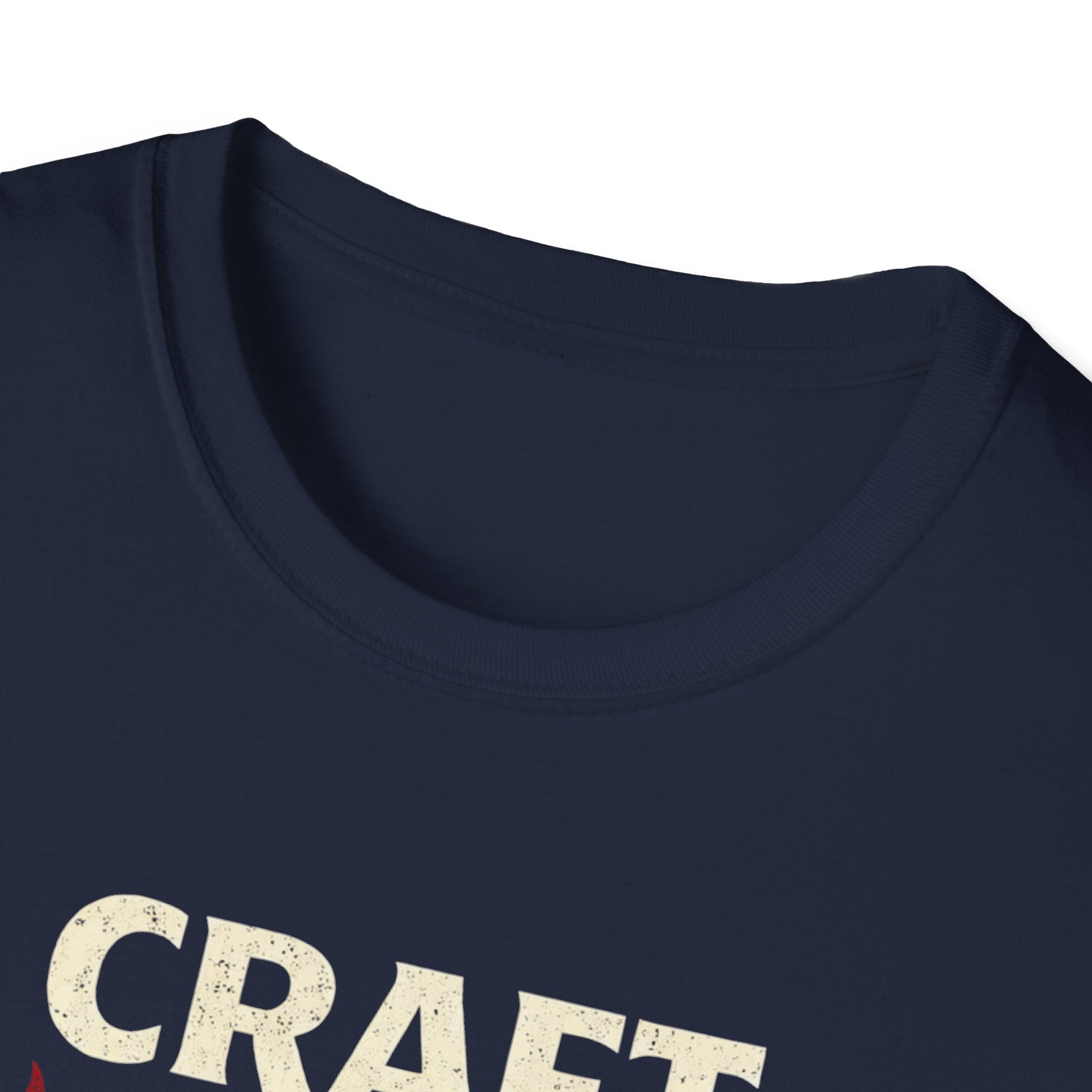 Craft Over Comfort - Bold Text T-Shirt