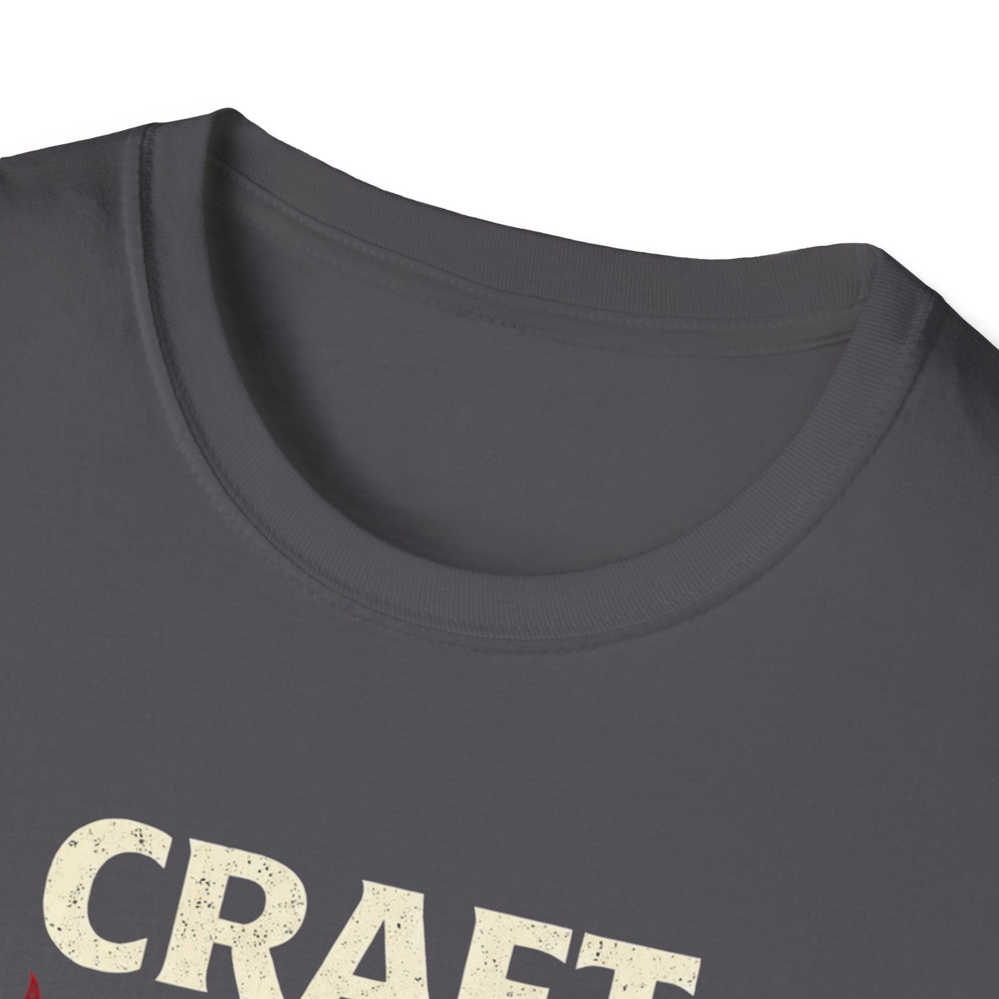 Craft Over Comfort - Bold Text T-Shirt