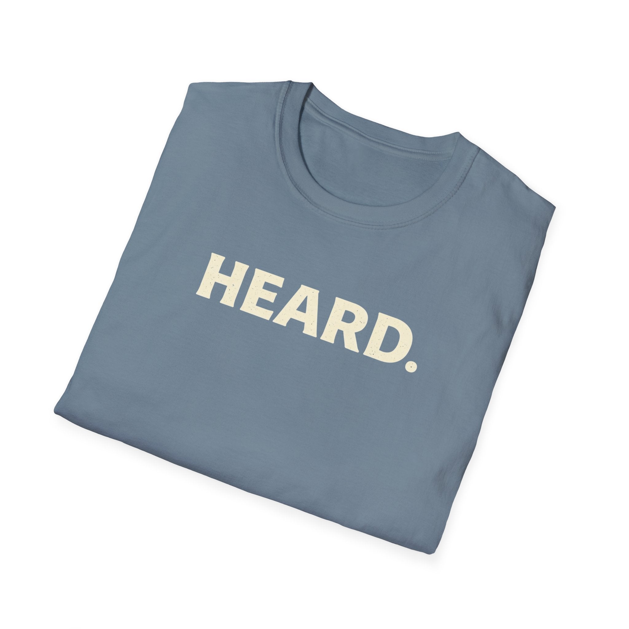 Heard - Bold Text T-Shirt