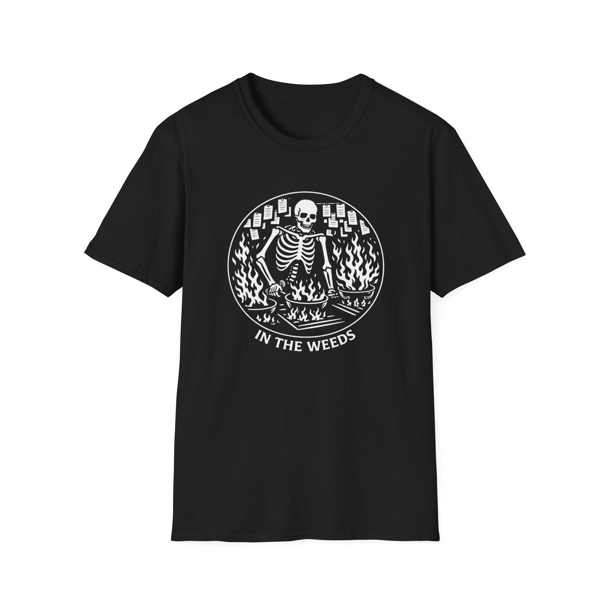 In the Weeds - Skeleton T-Shirt