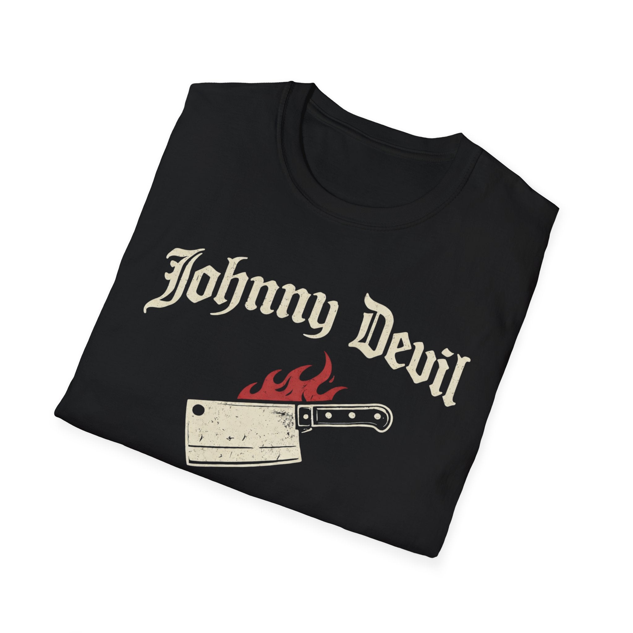 Cook with Fire - Gothic Style Cleaver T-Shirt