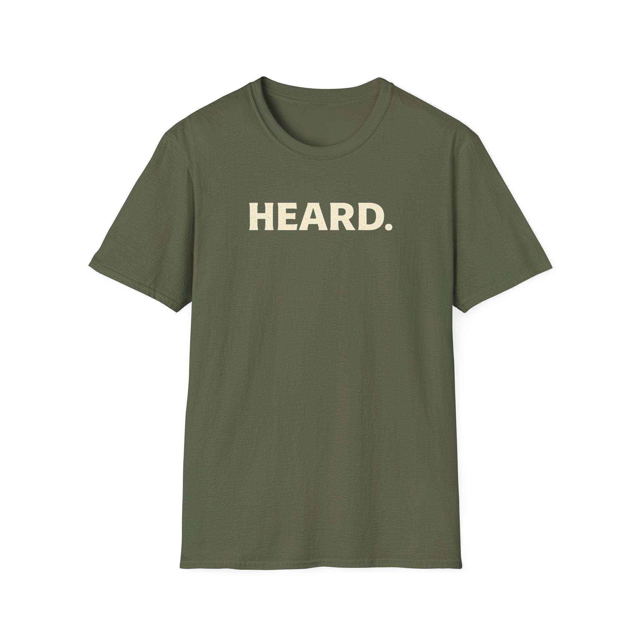 Heard - Bold Text T-Shirt