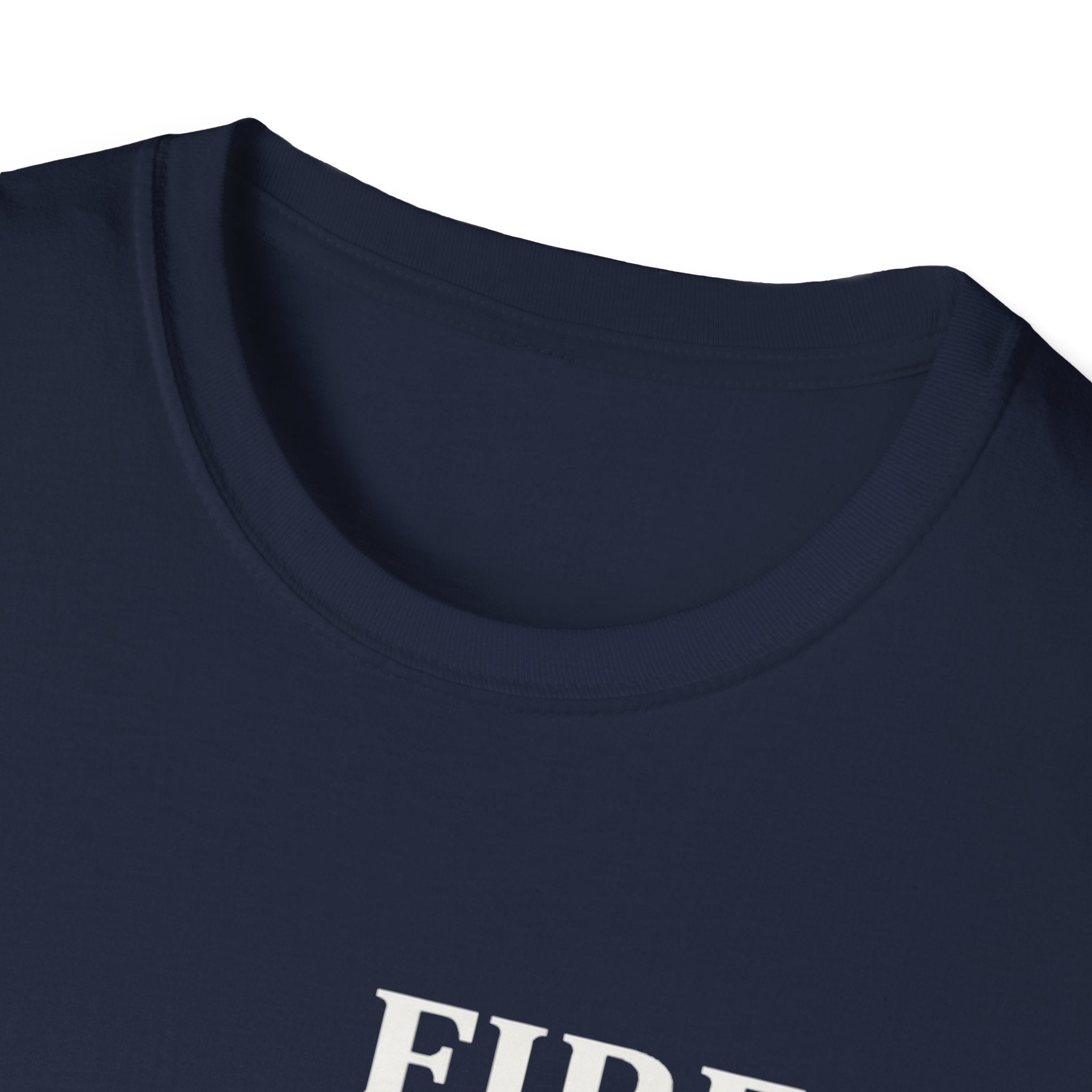Fire. Meat. Whiskey - Large Text T-Shirt