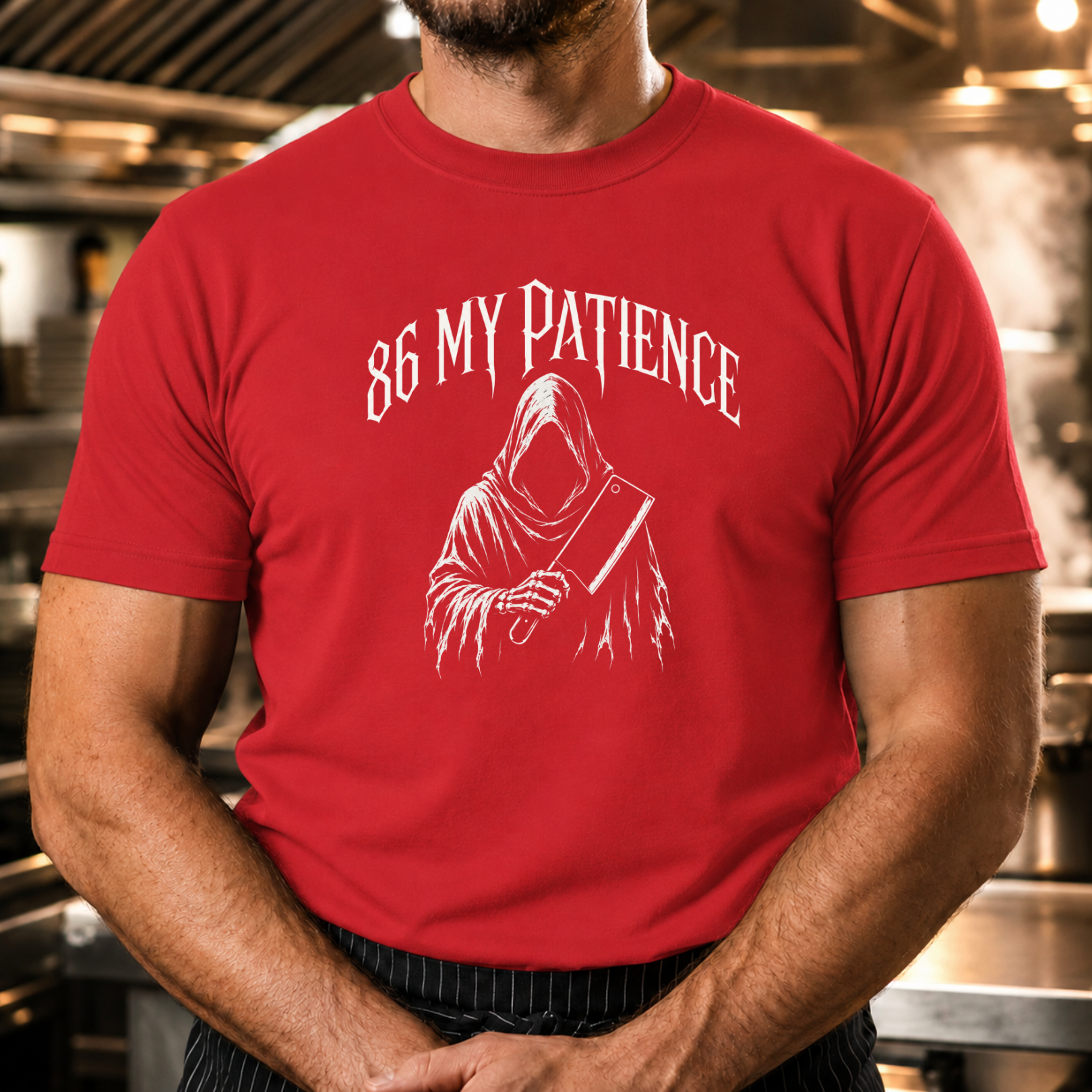 86 My Patience - Reaper T-Shirt