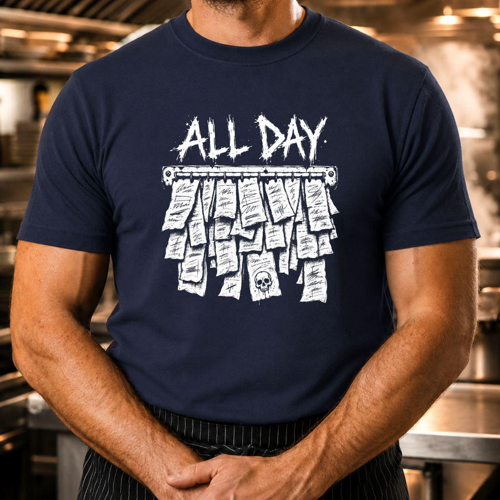 All Day - Busy Ticket Rail T-Shirt
