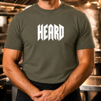 Heard - Bold Text T-Shirt