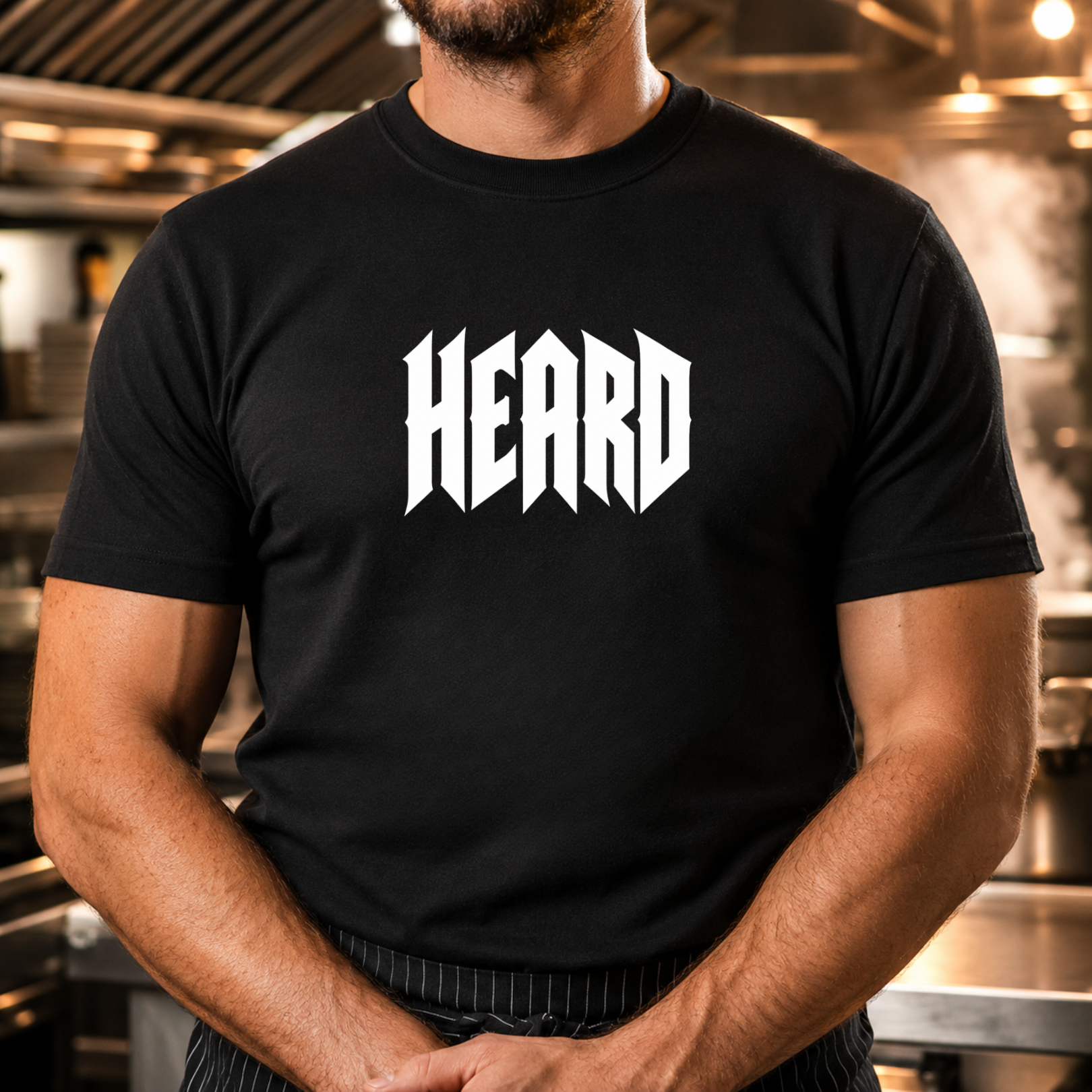 Heard - Bold Text T-Shirt