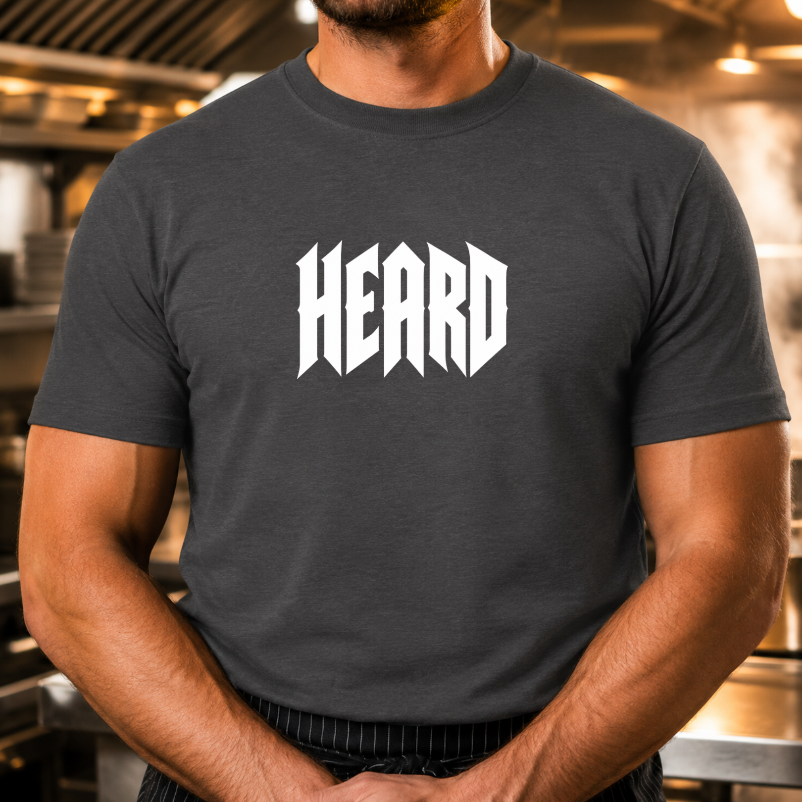 Heard - Bold Text T-Shirt