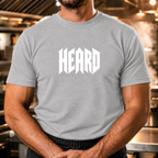 Heard - Bold Text T-Shirt