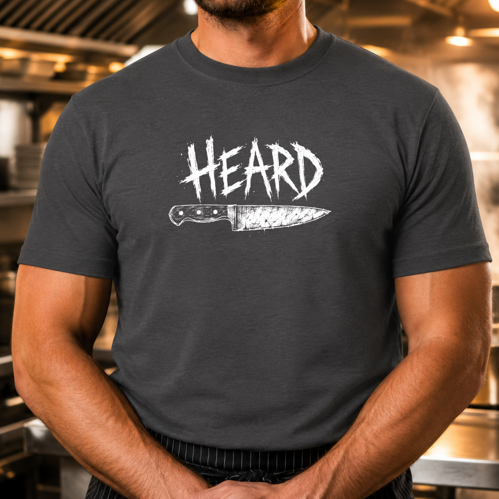 Heard - Horizontal Knife V2 T-Shirt