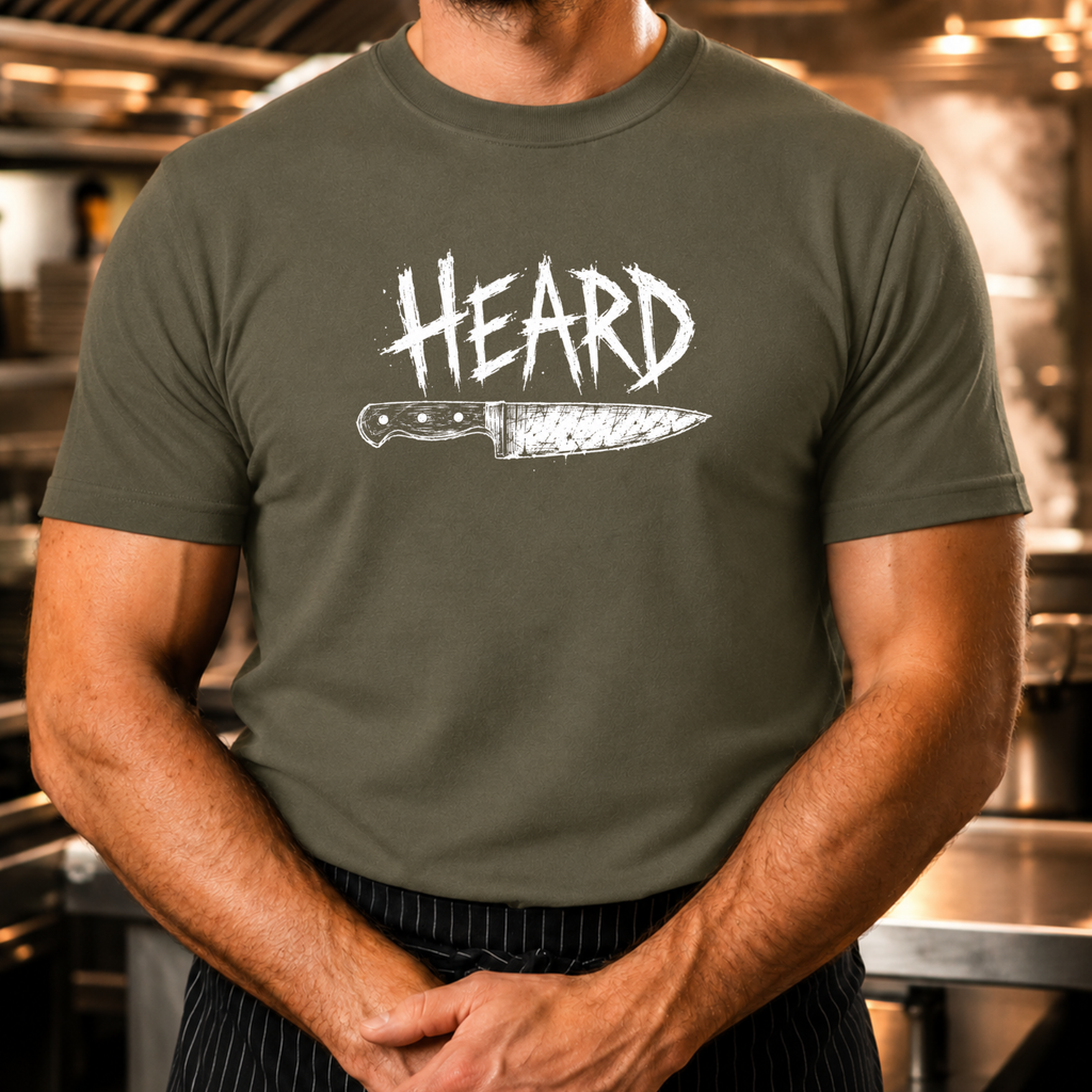 Heard - Horizontal Knife V2 T-Shirt