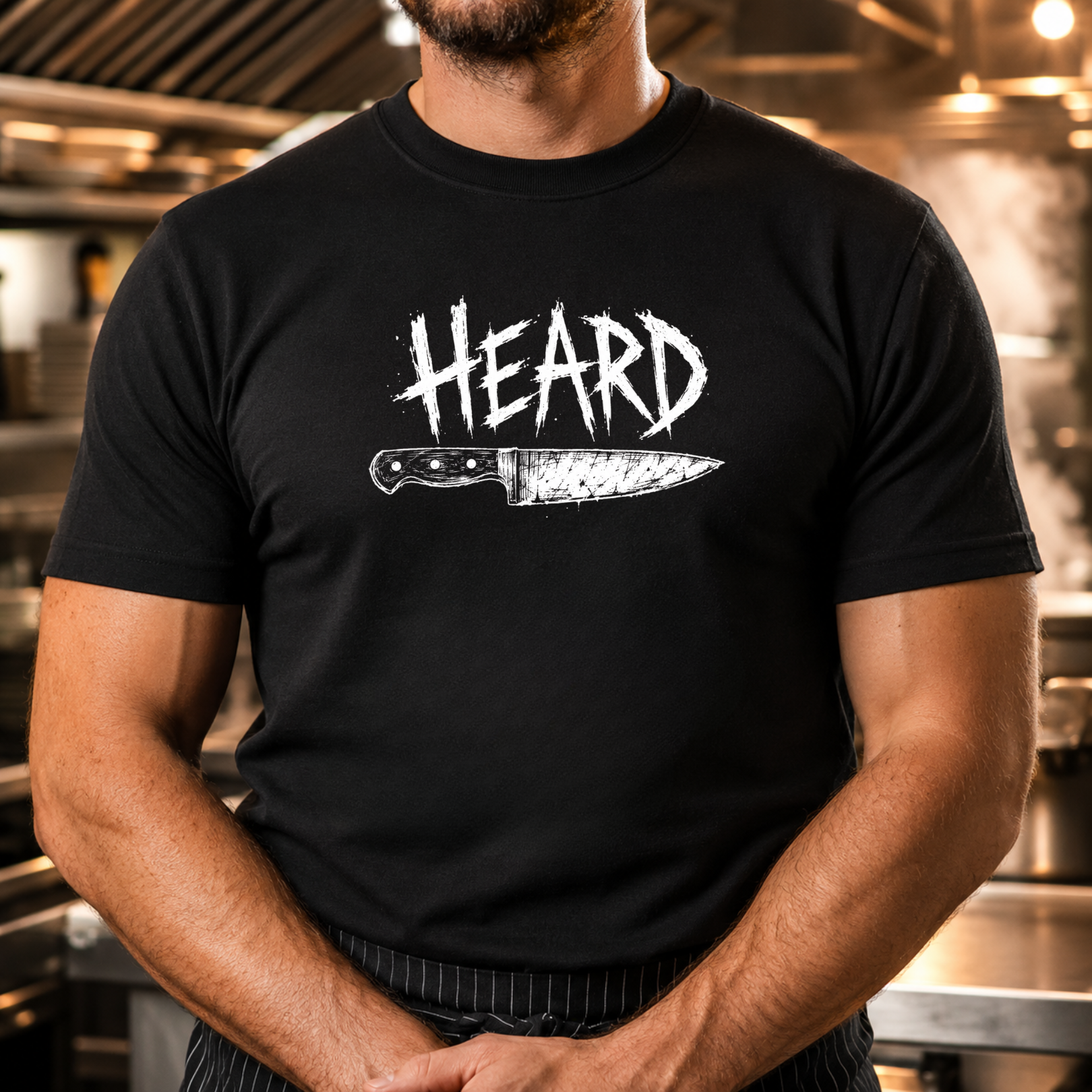Heard - Horizontal Knife V2 T-Shirt