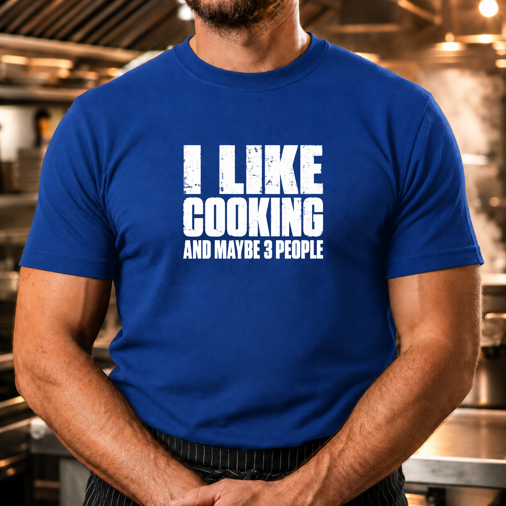 I Like Cooking - Bold Text T-Shirt
