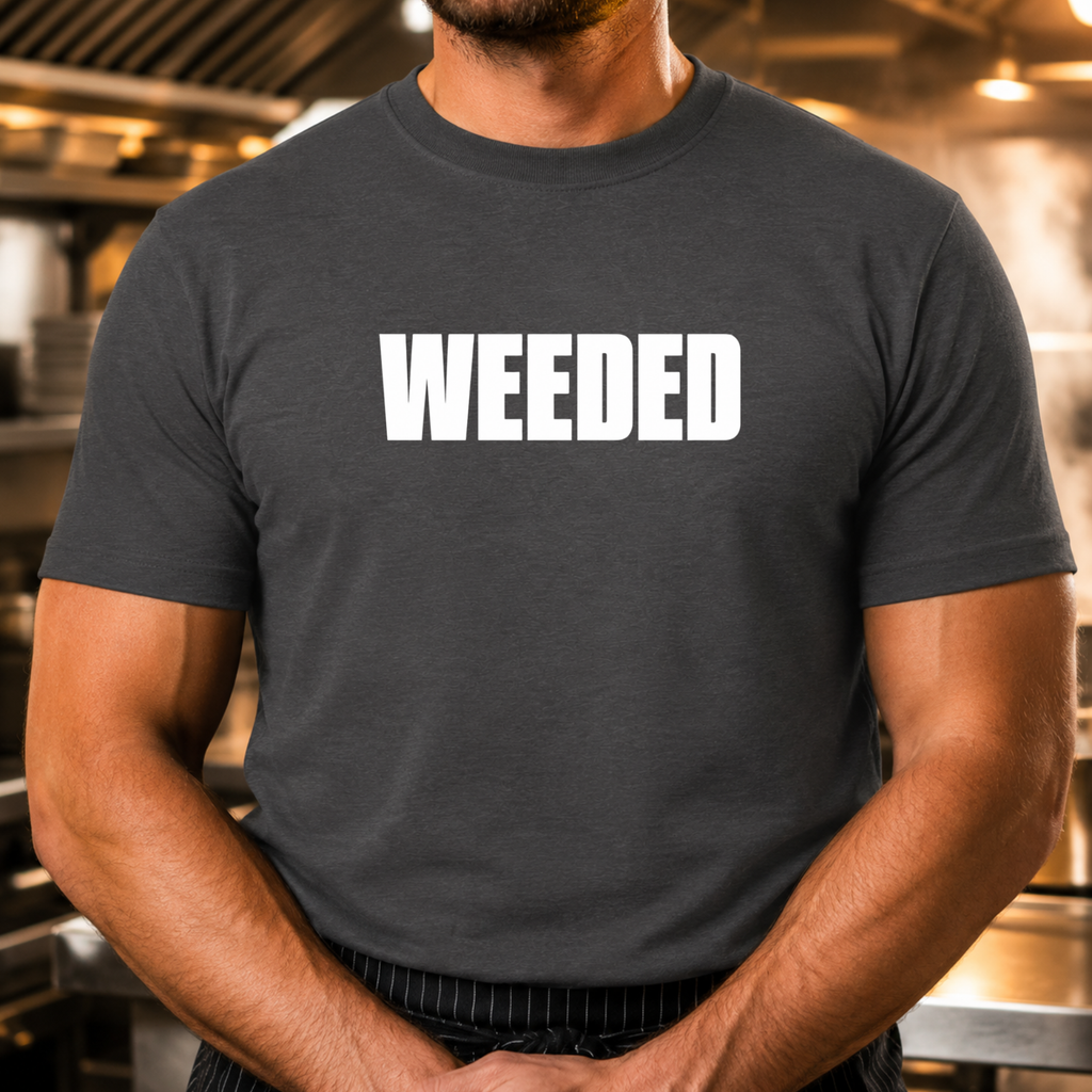 Weeded - Bold Text T-Shirt