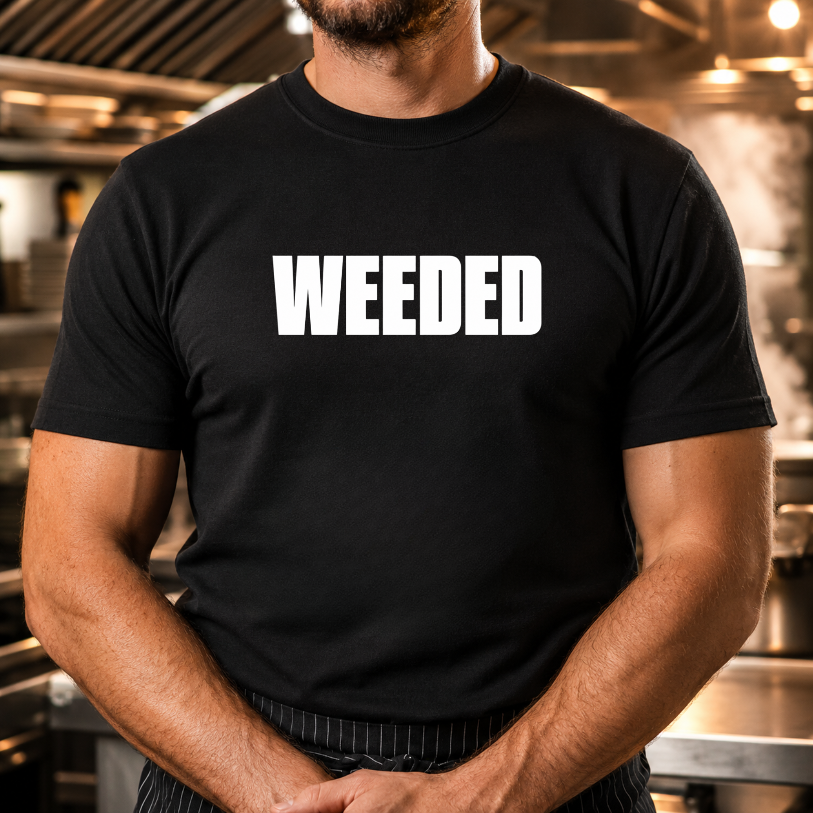Weeded - Bold Text T-Shirt