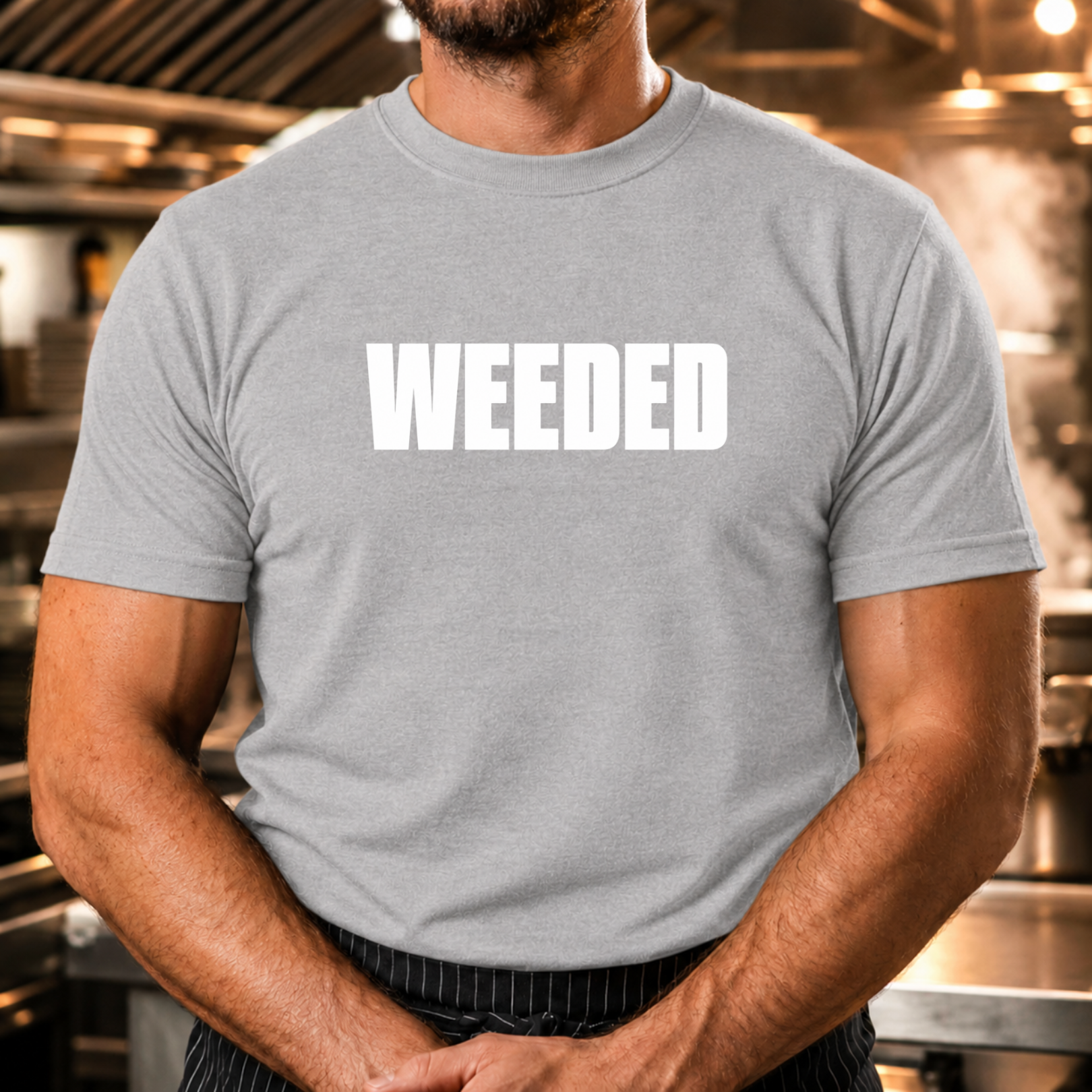 Weeded - Bold Text T-Shirt