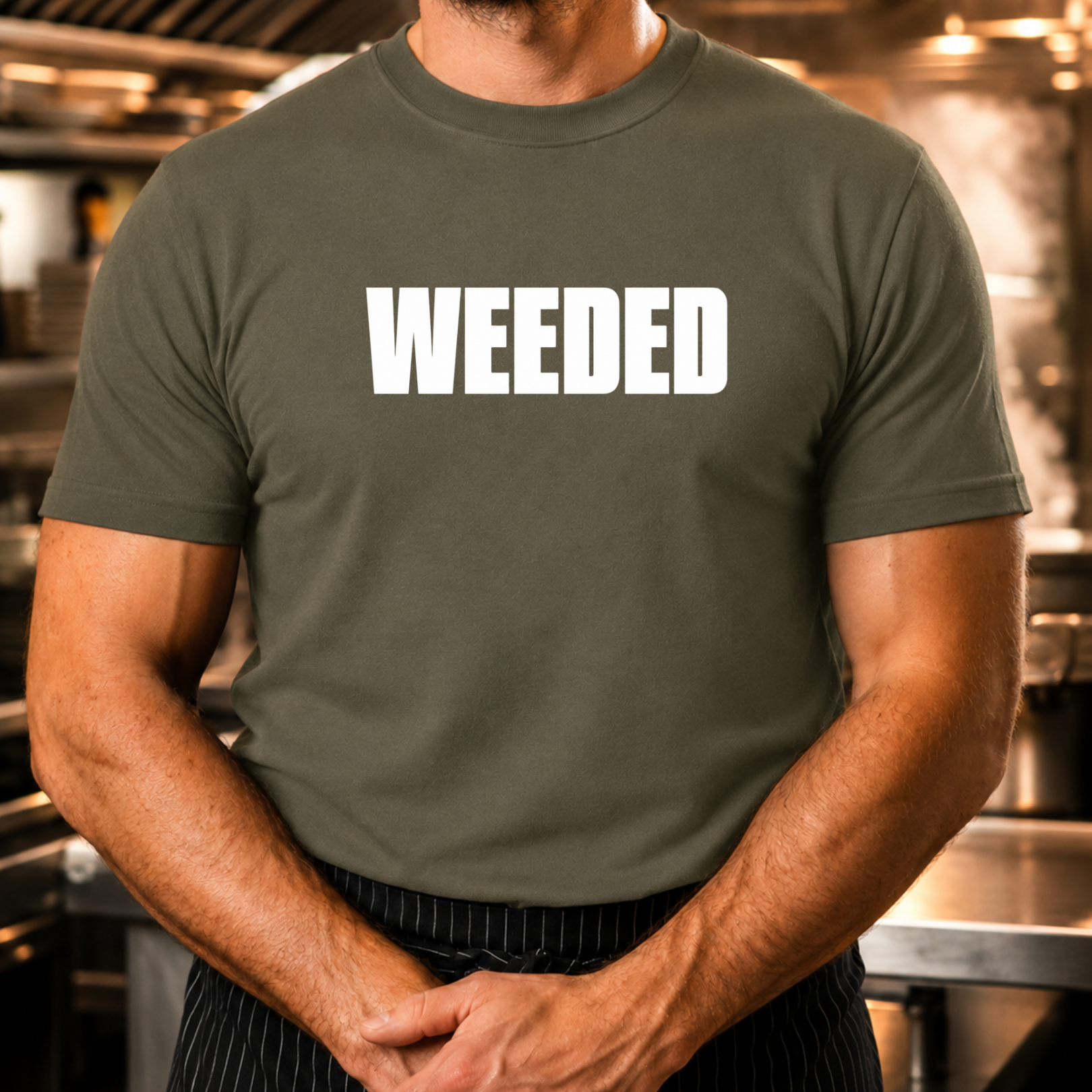 Weeded - Bold Text T-Shirt