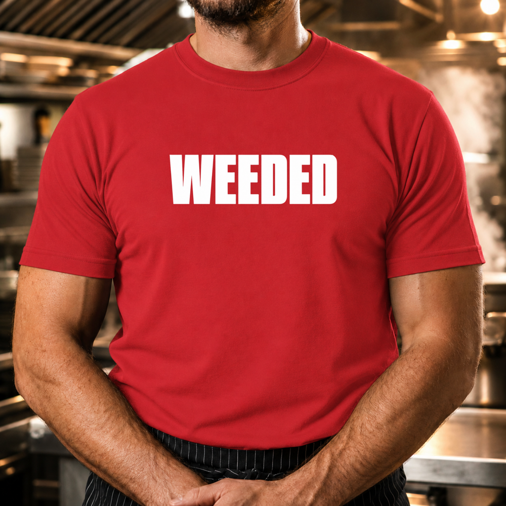 Weeded - Bold Text T-Shirt