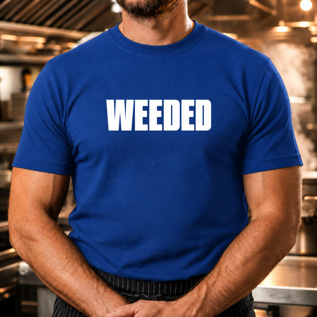 Weeded - Bold Text T-Shirt