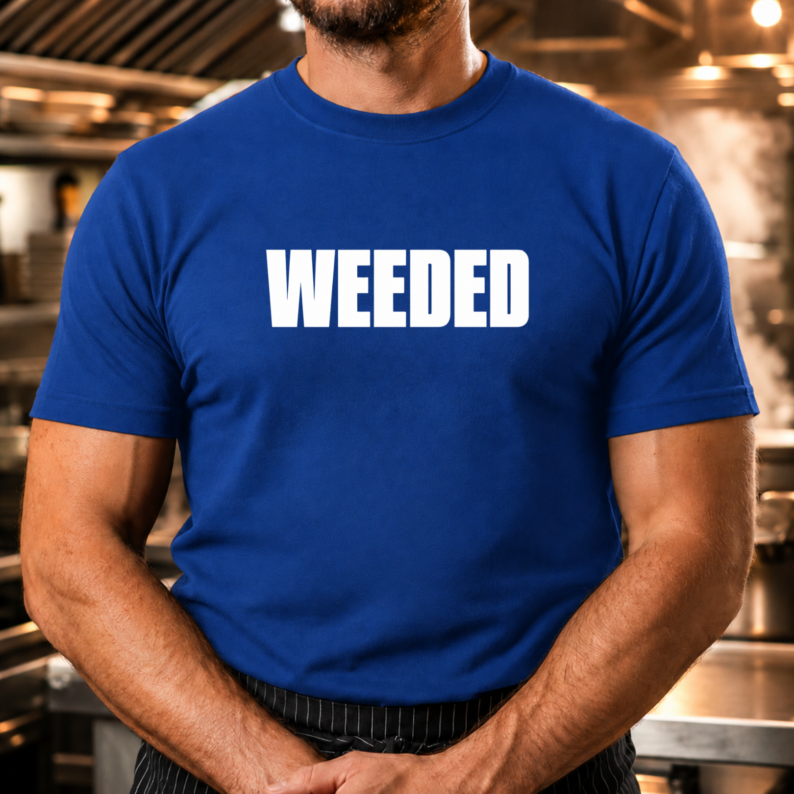 Weeded - Bold Text T-Shirt