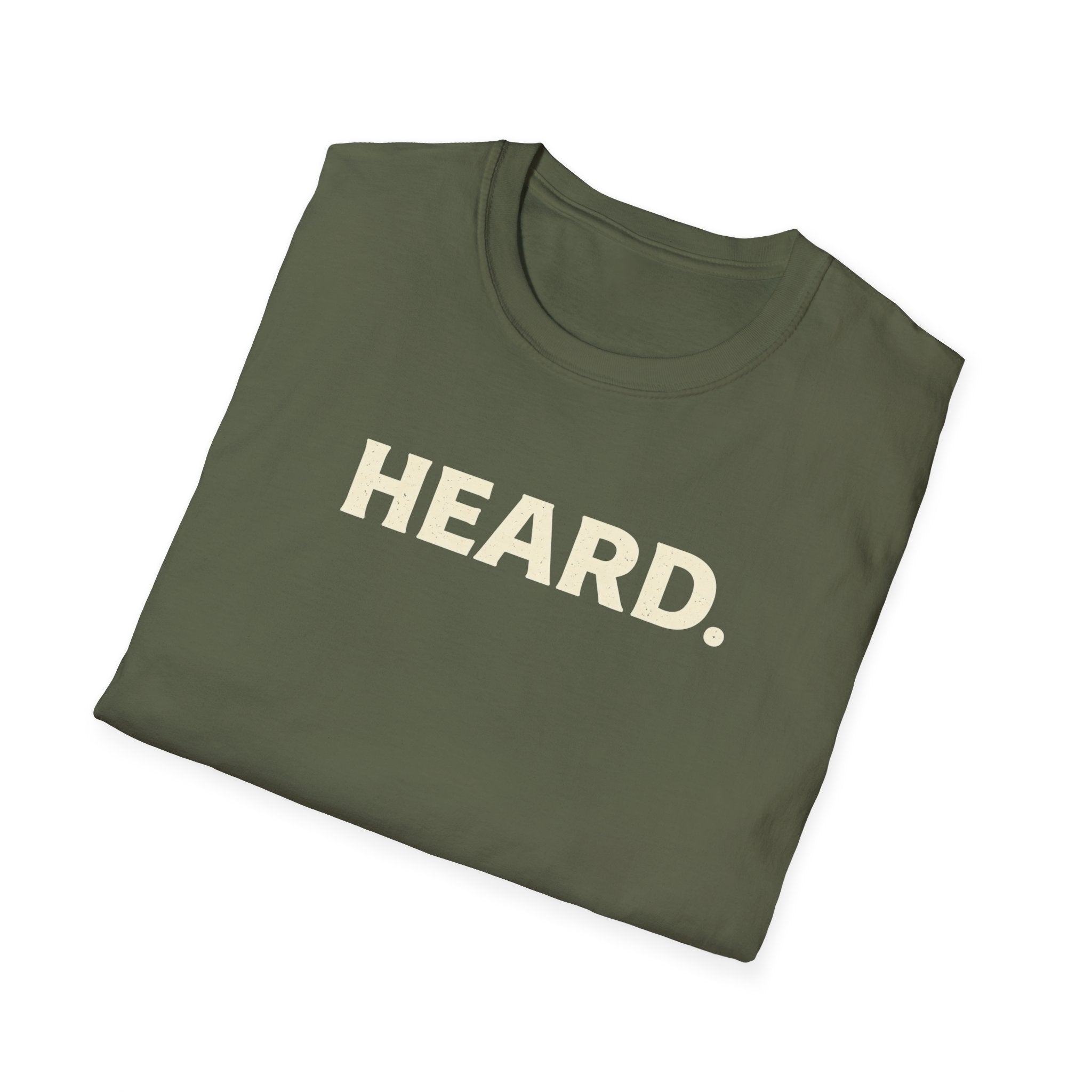Heard - Bold Text T-Shirt