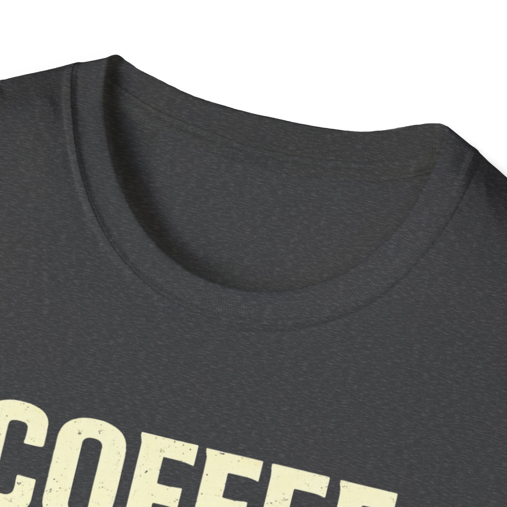 Coffee Fire Repeat - Bold Text T-Shirt