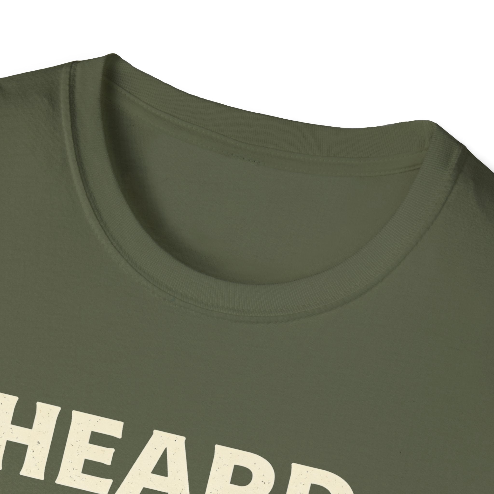 Heard - Bold Text T-Shirt