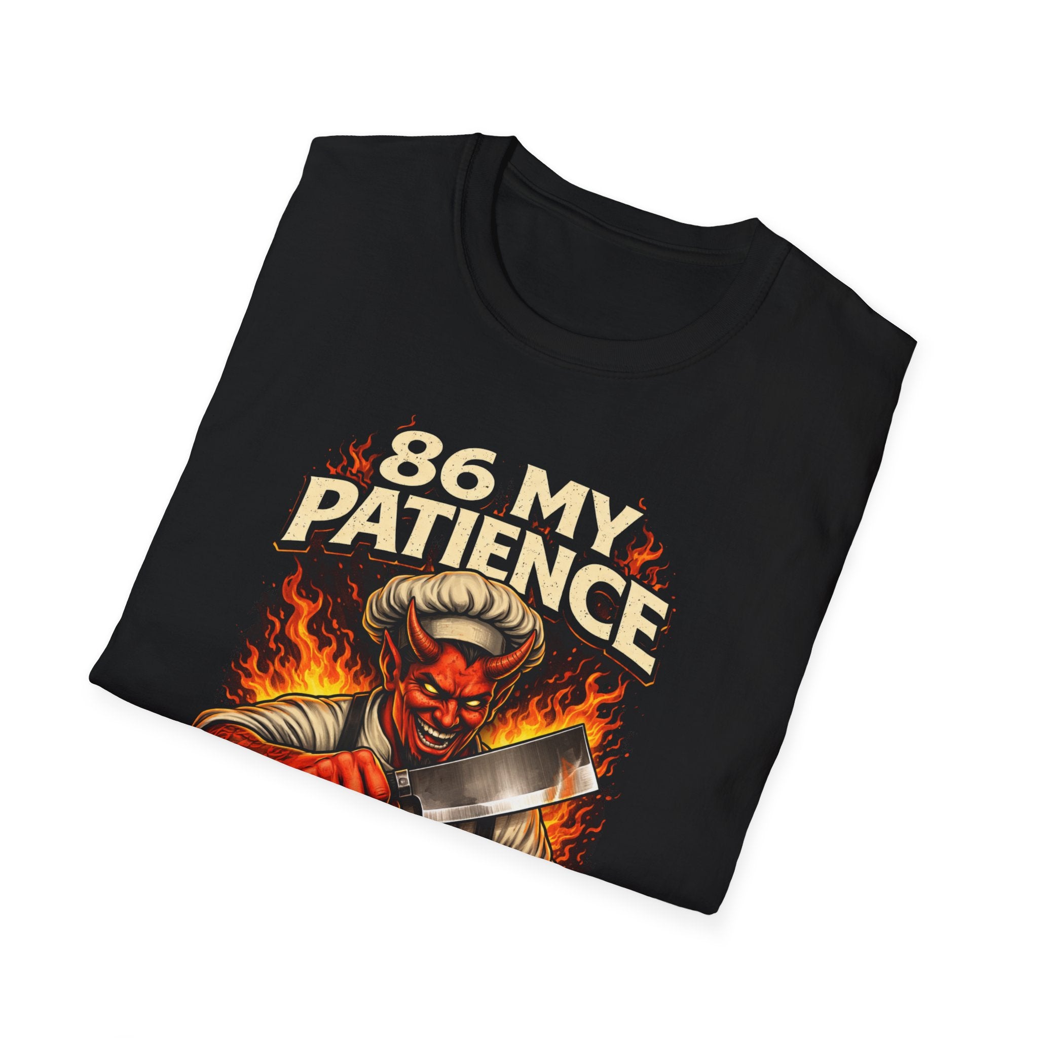 86 My Patience - Devil T-Shirt