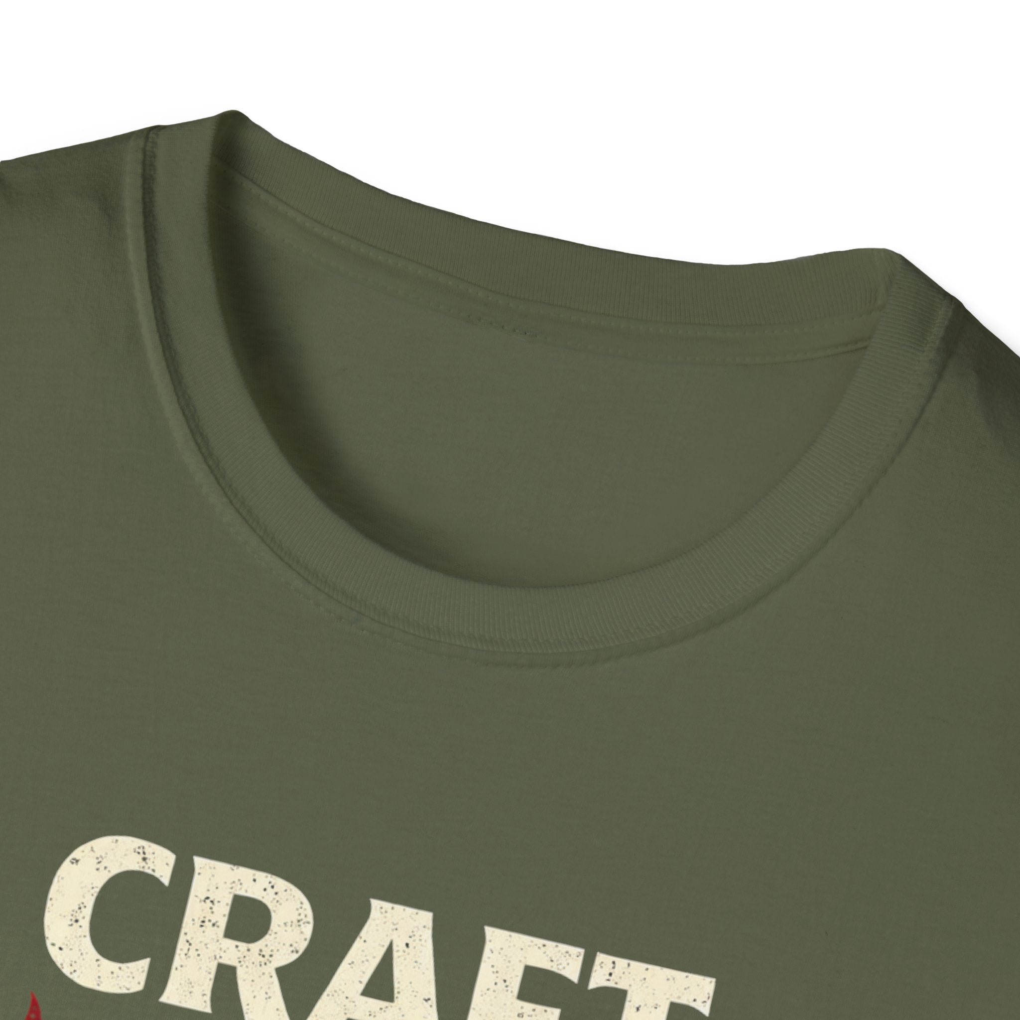 Craft Over Comfort - Bold Text T-Shirt