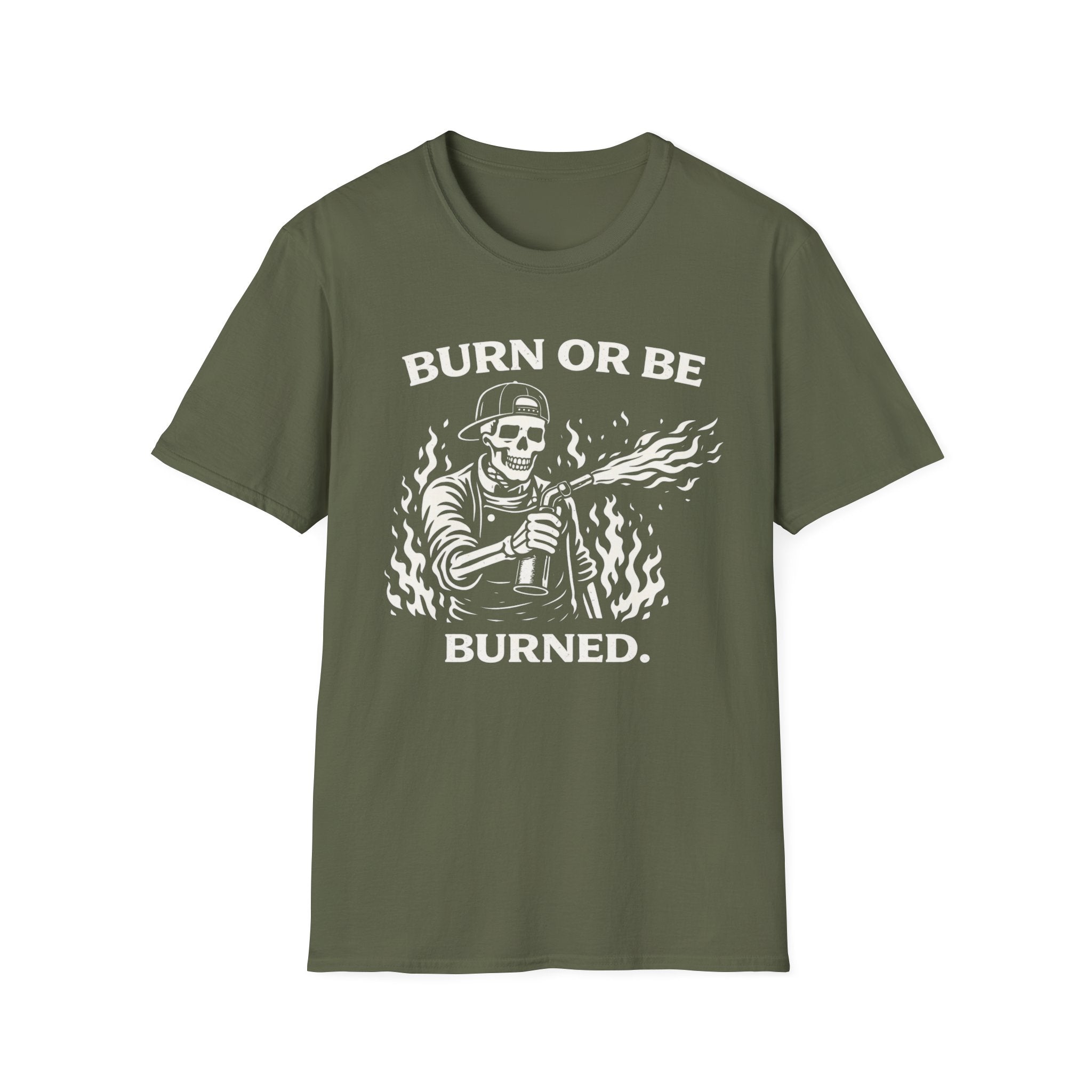 Burn or be Burned - Skeleton T-Shirt
