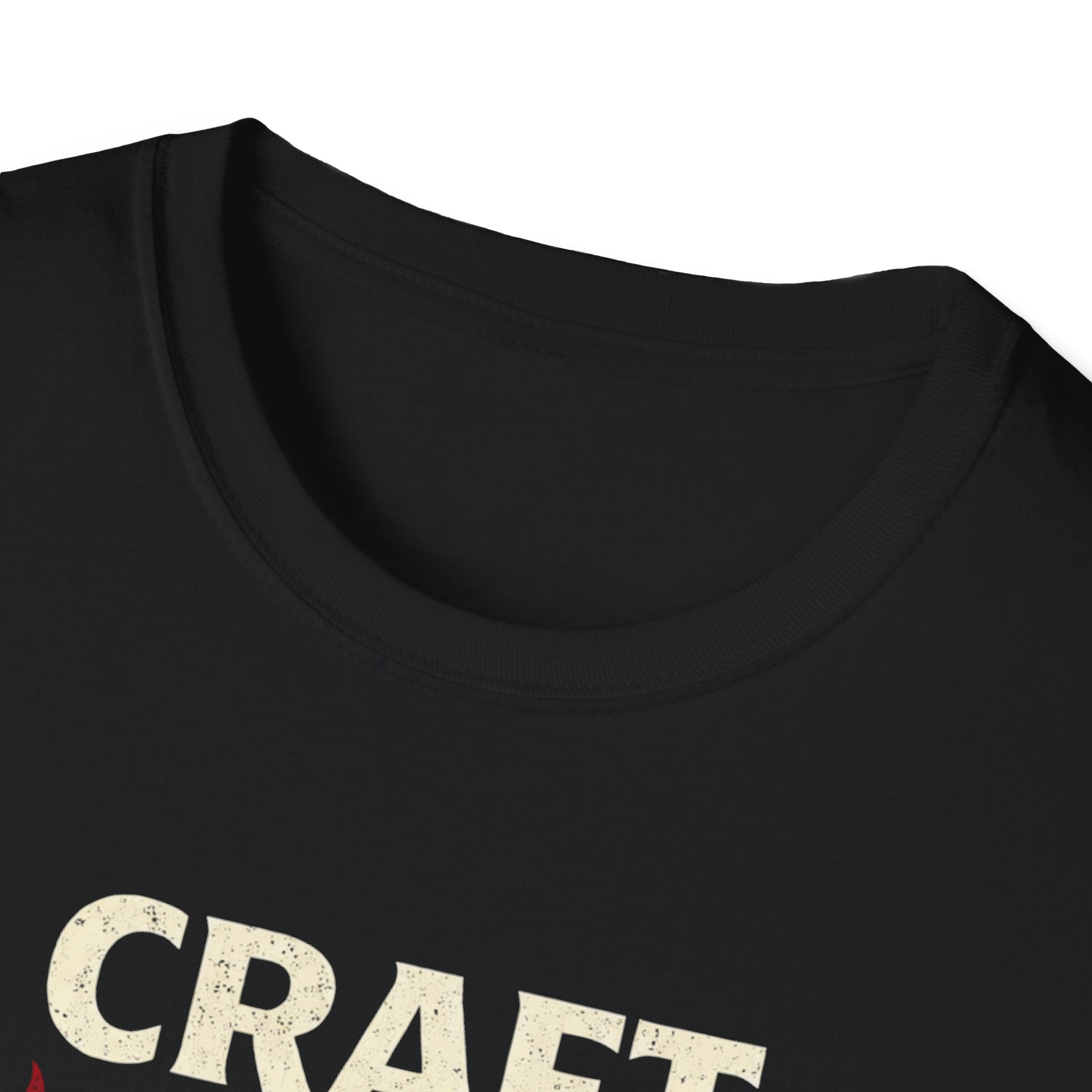 Craft Over Comfort - Bold Text T-Shirt