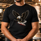 Eagle & Chef Knife Tshirt