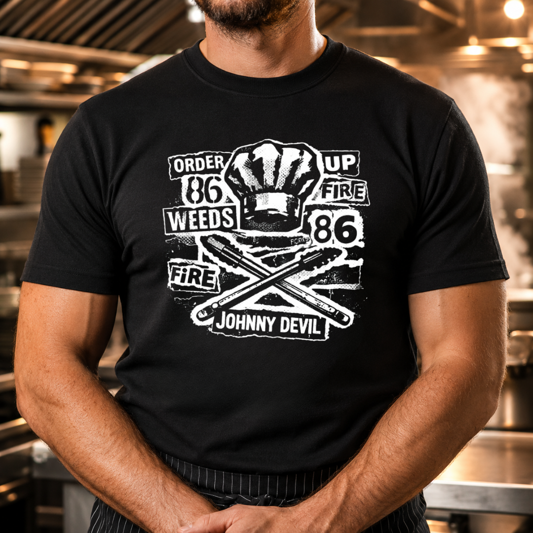 Retro Punk Chef T-Shirt