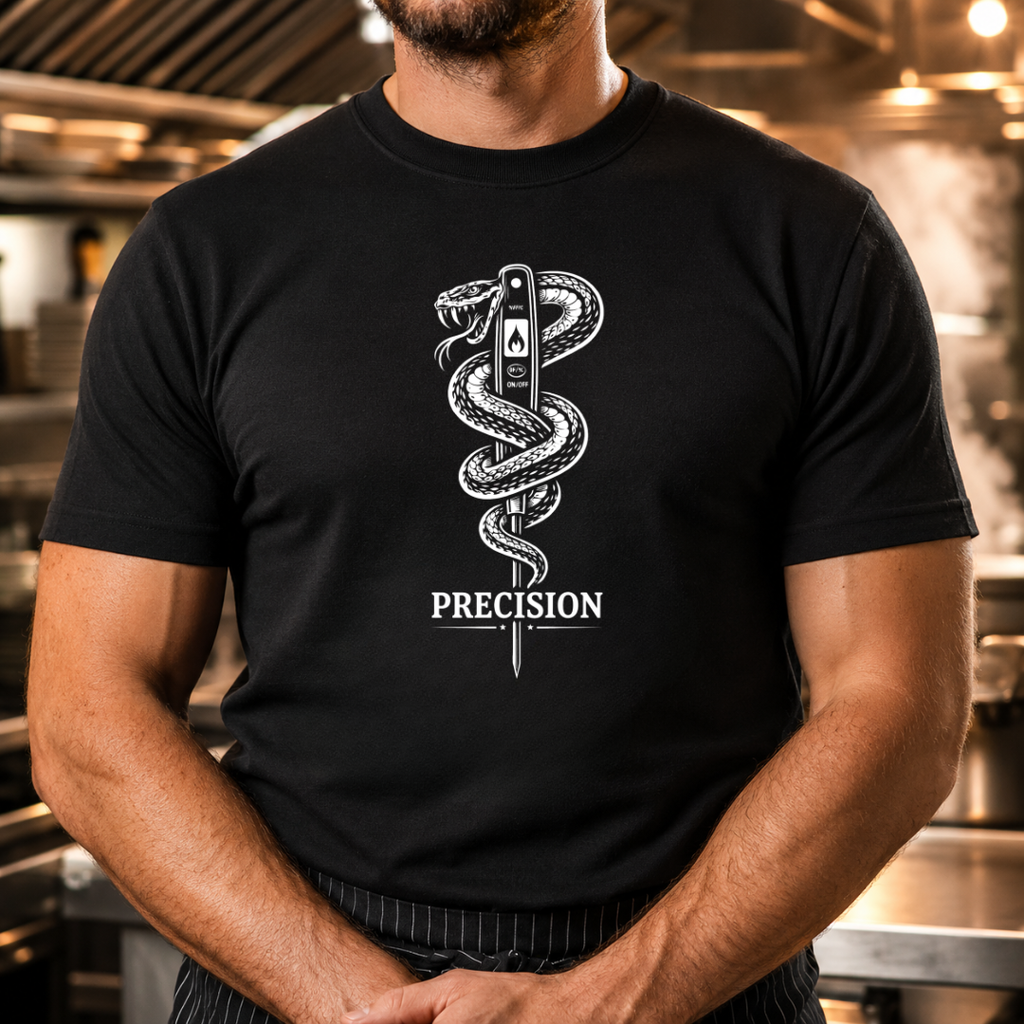 Thermometer & Snake - Precision T-shirt