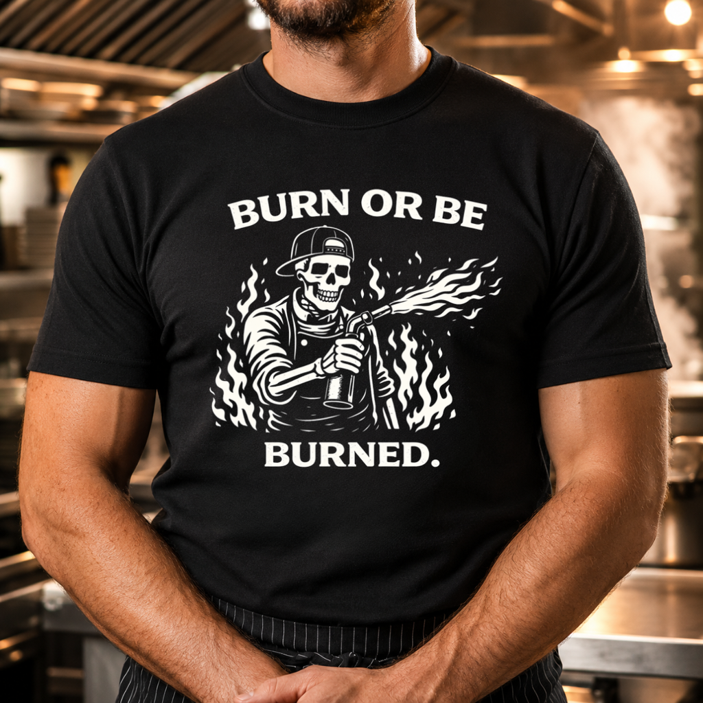 Burn or be Burned - Skeleton T-Shirt