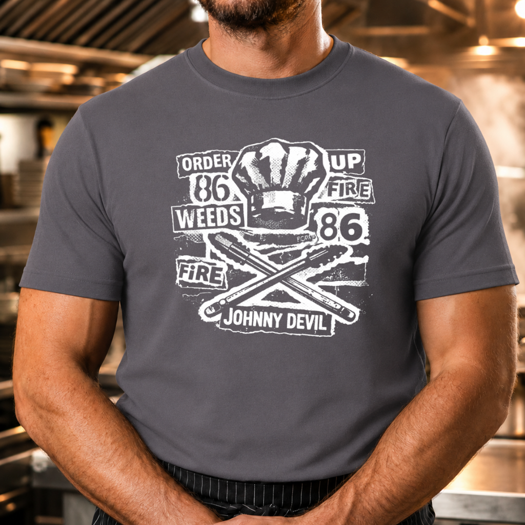 Retro Punk Chef T-Shirt