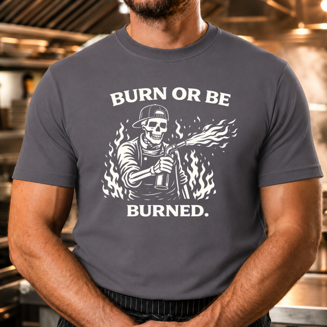 Burn or be Burned - Skeleton T-Shirt