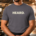 Heard - Bold Text T-Shirt