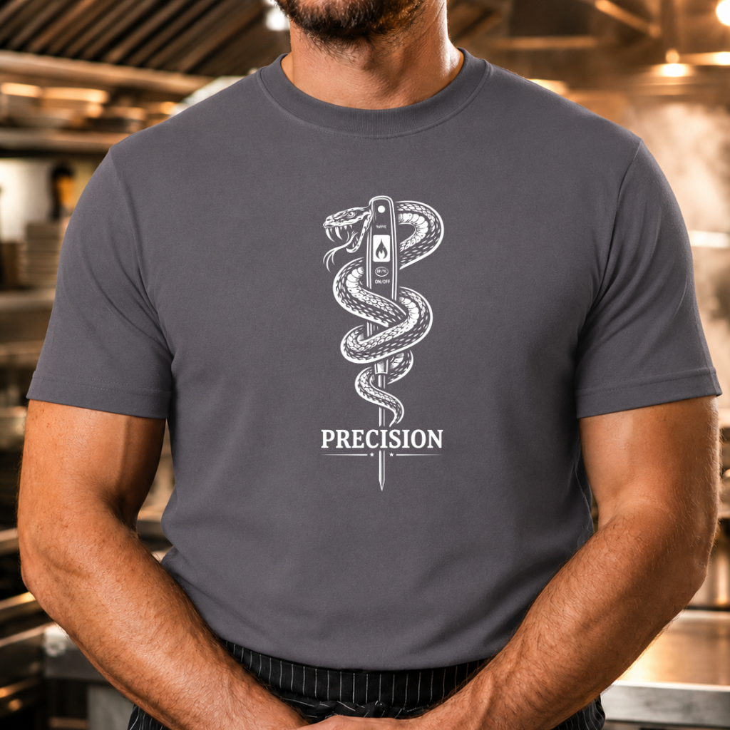 Thermometer & Snake - Precision T-shirt