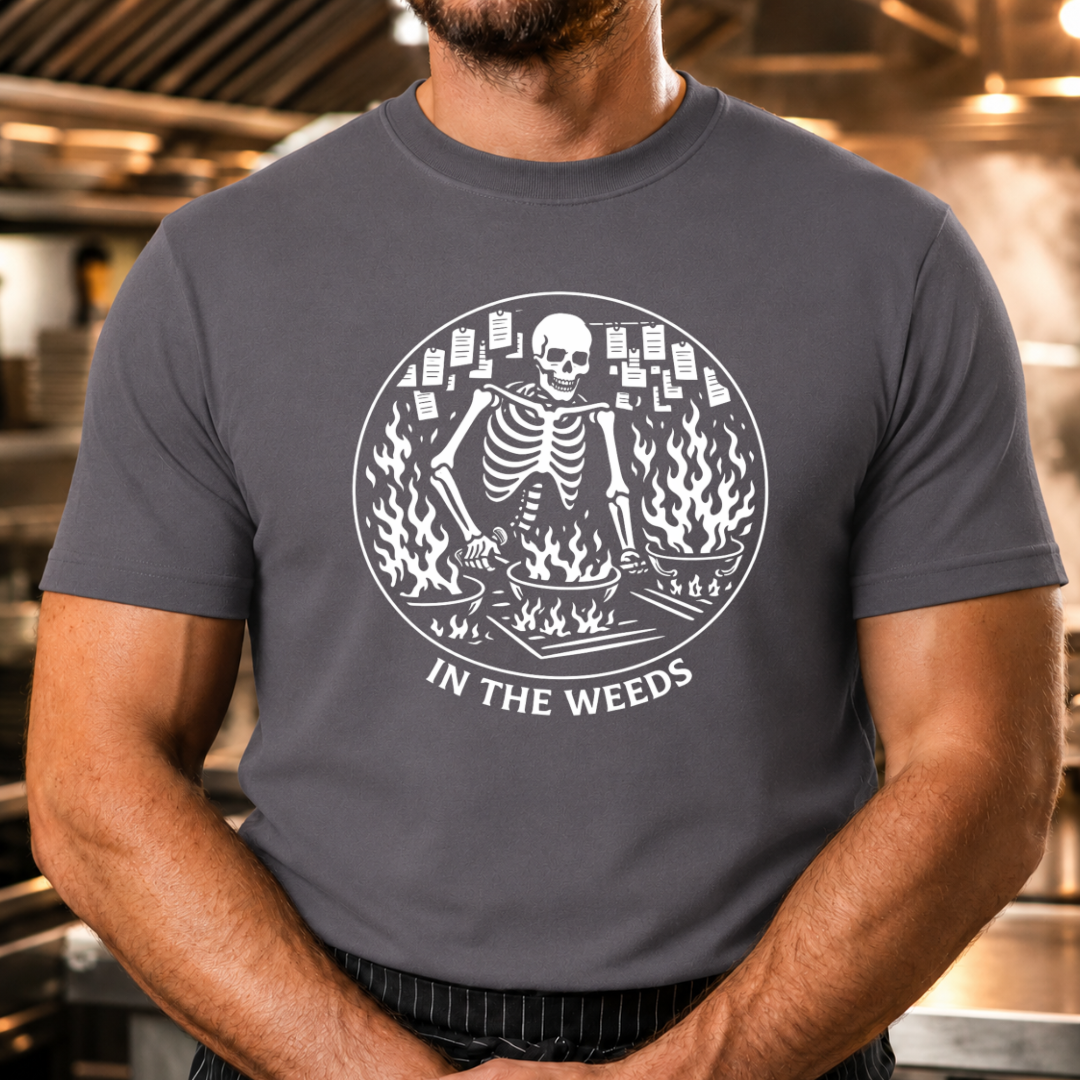 In the Weeds - Skeleton T-Shirt
