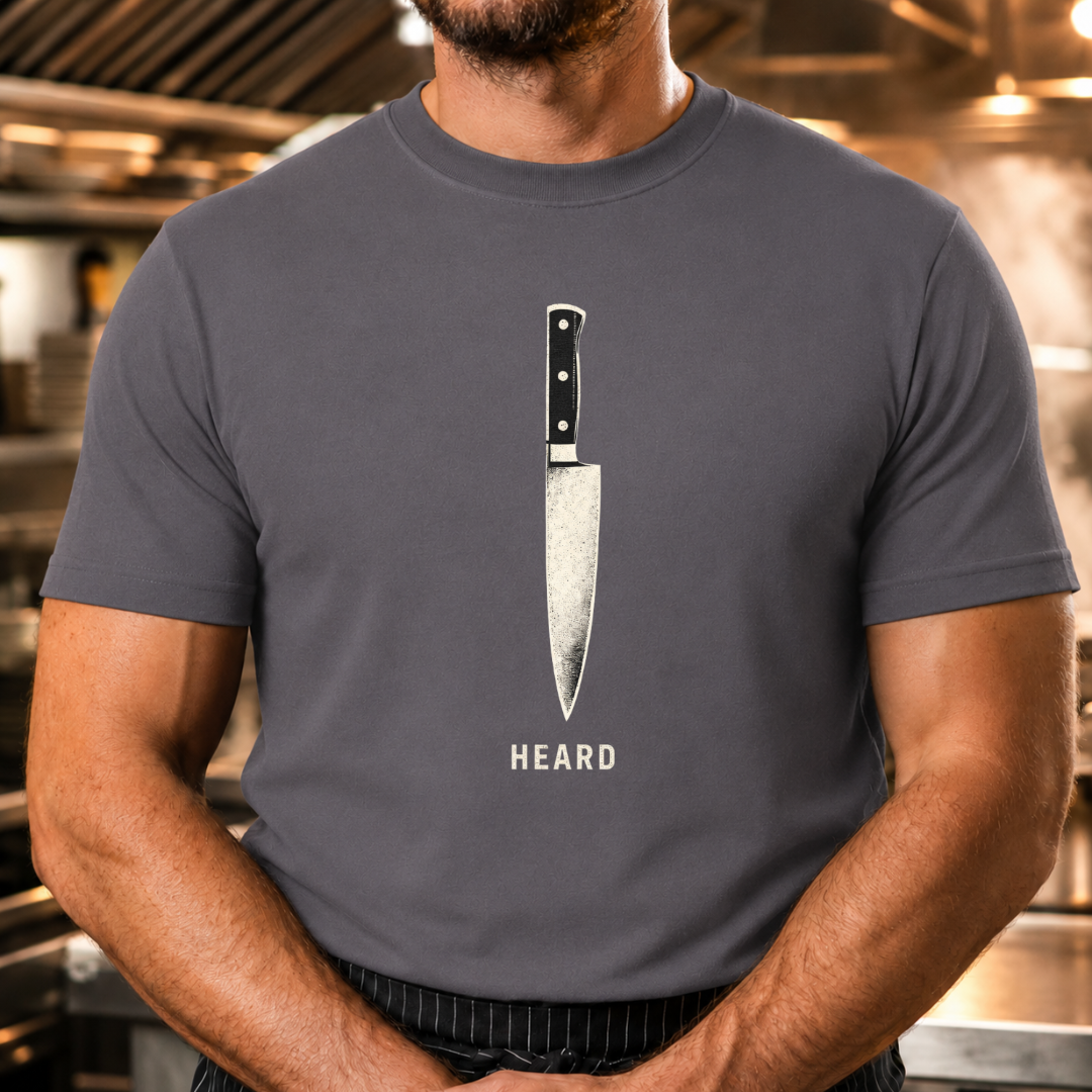 Heard - Chef Knife T-Shirt
