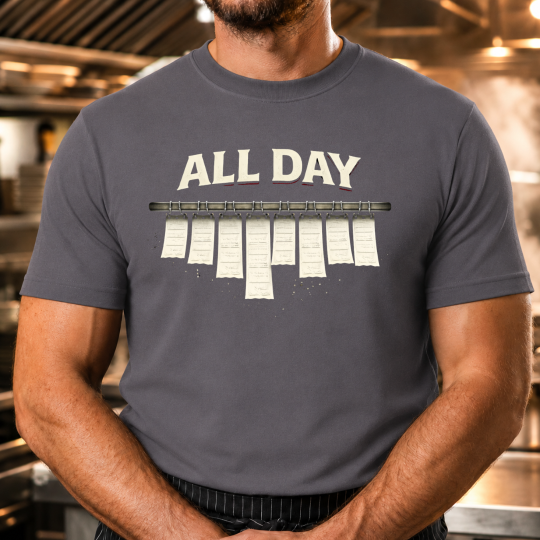 All Day - Ticket Rail T-Shirt