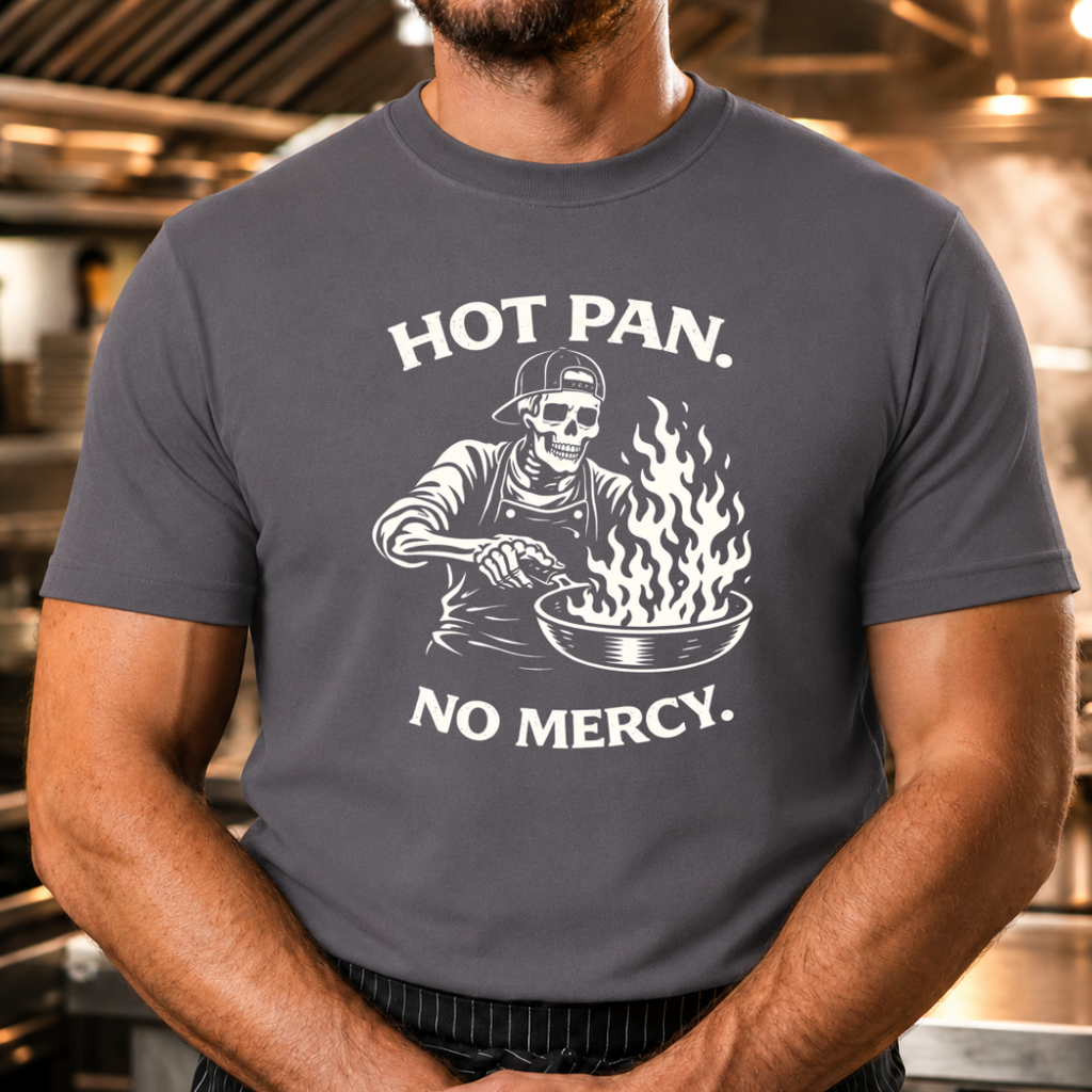Hot Pan No Mercy T-Shirt