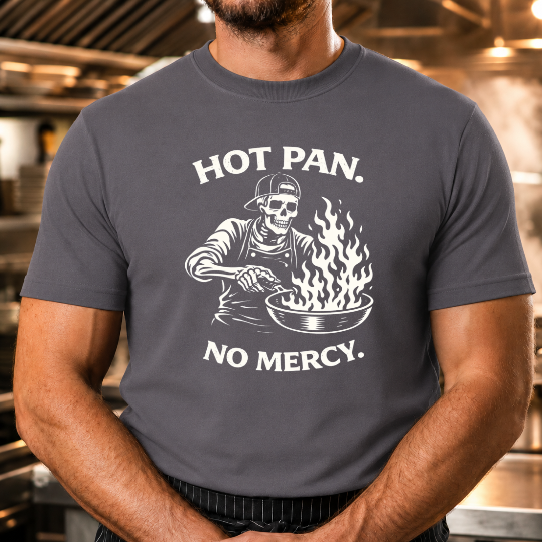 Hot Pan No Mercy T-Shirt