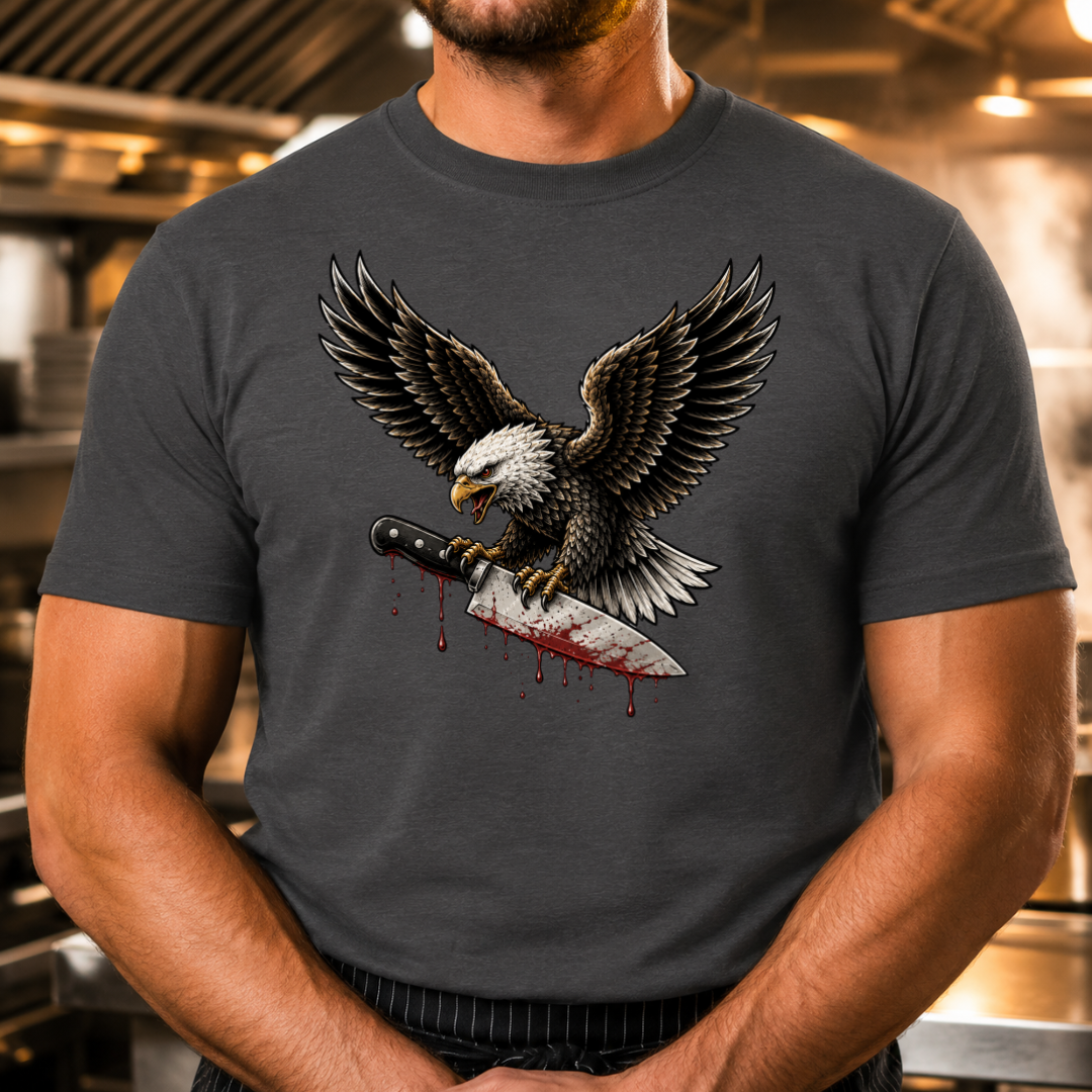 Eagle & Chef Knife Tshirt
