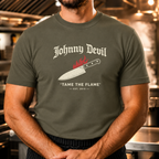 Tame the Flame - Chef Knife JD Gothic Tshirt