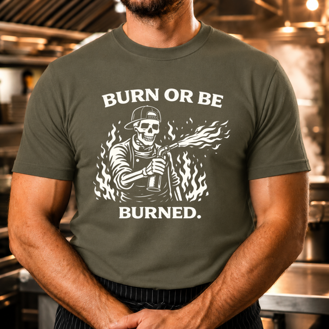 Burn or be Burned - Skeleton T-Shirt