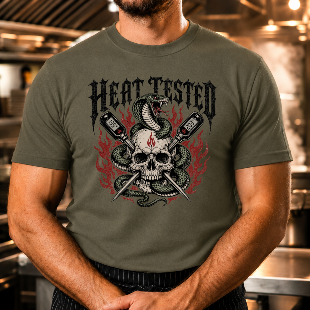 Heat Tested - Skull & Probe Tshirt